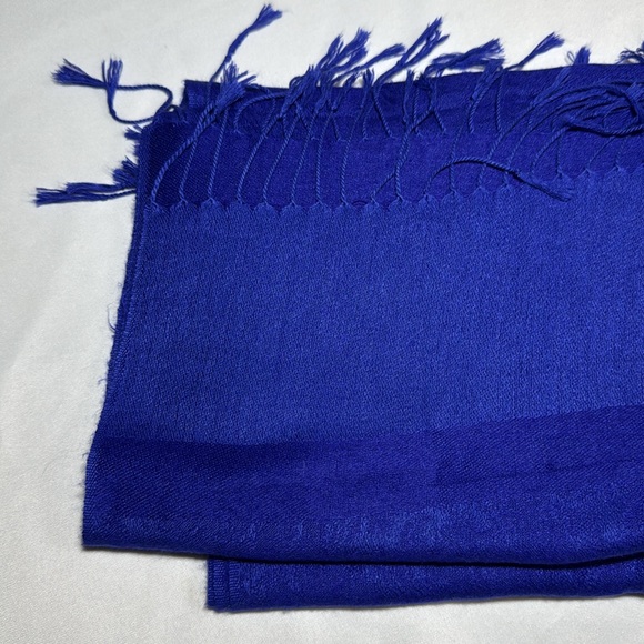 Elegant Blue Women's Scarf Pashmina Wrap Blue /Violet - Picture 7 of 12